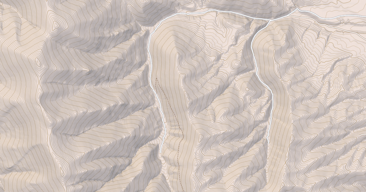 Map preview of POLE CANYON RD