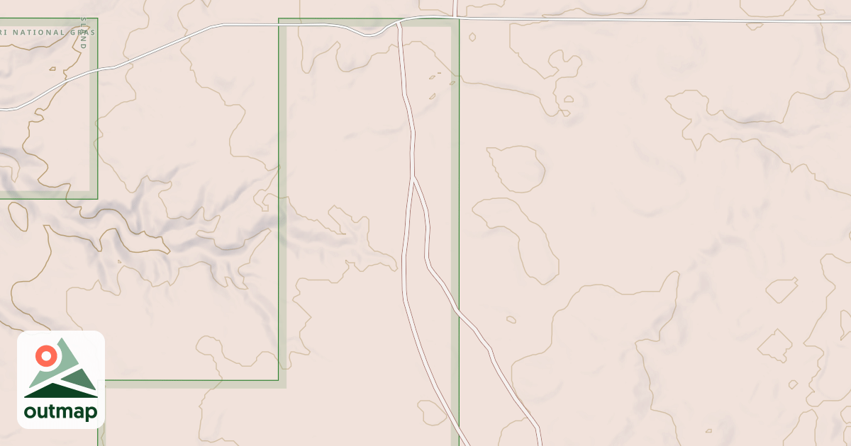 Map of (FDR) SOUTH SAND CREEK
