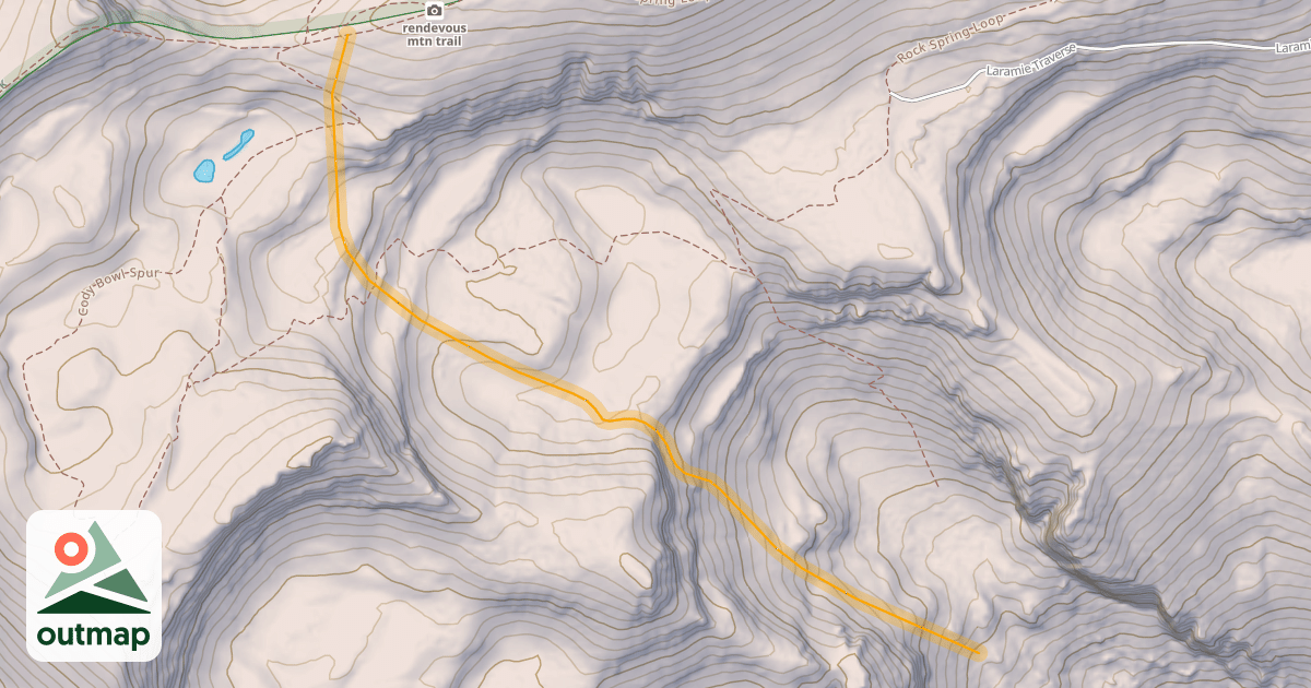 Map of Rock Springs Bowl