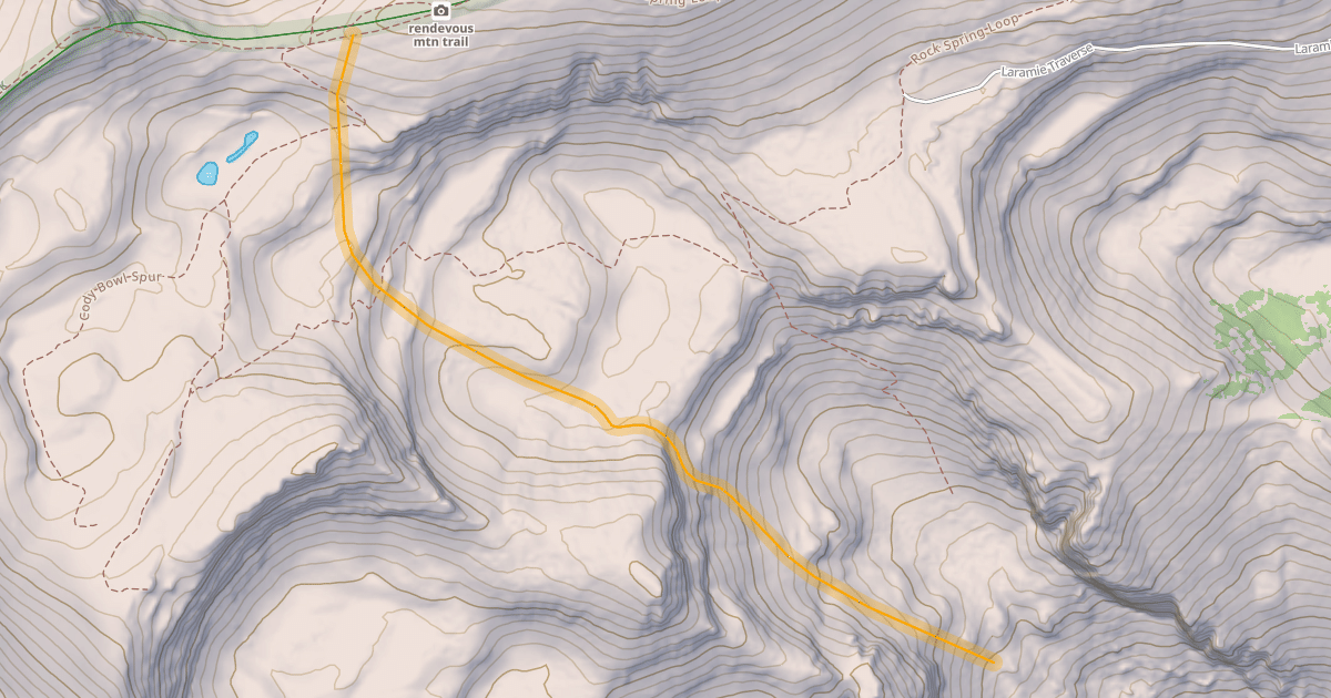 Map preview of Rock Springs Bowl