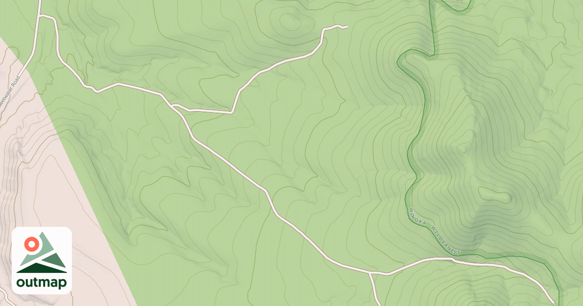 Map of LONG SPUR ROAD A