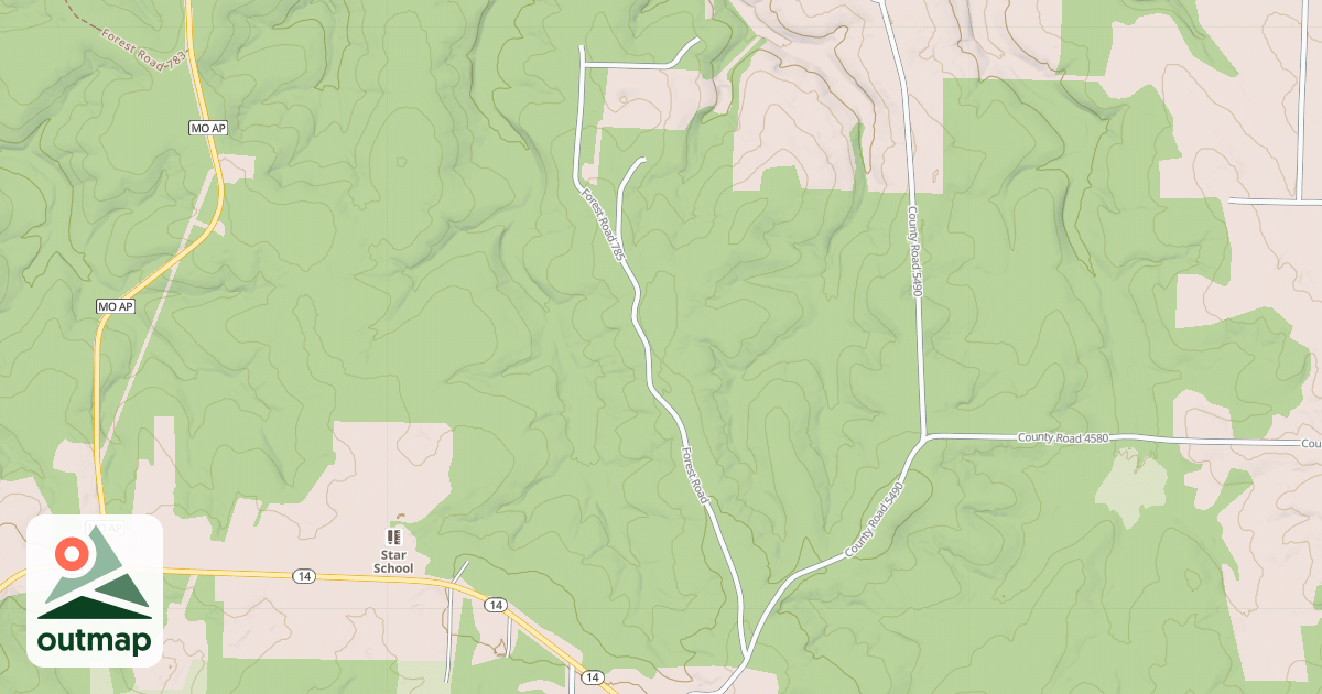 Map of RATTLESNAKE SPRING