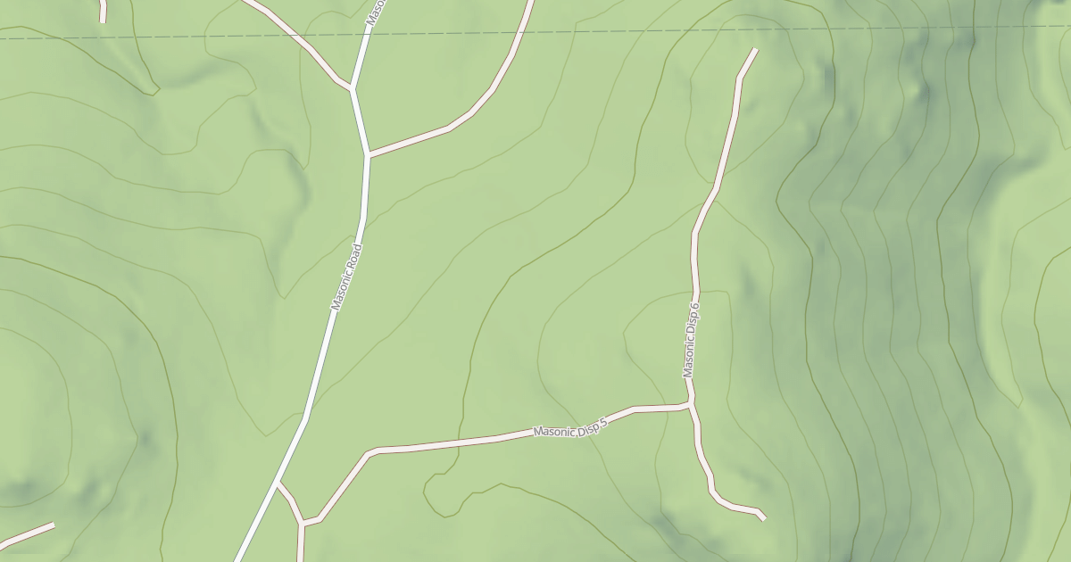 Map preview of MASONIC DISP 5