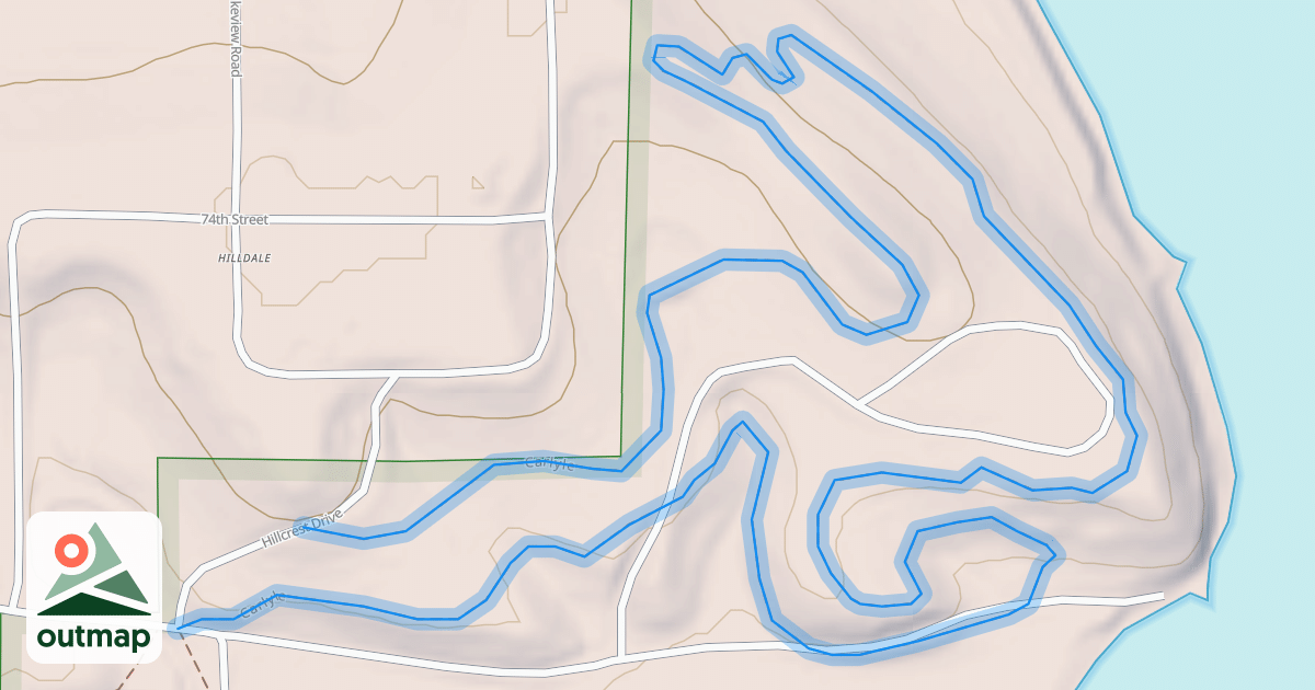 Map of Carlyle
