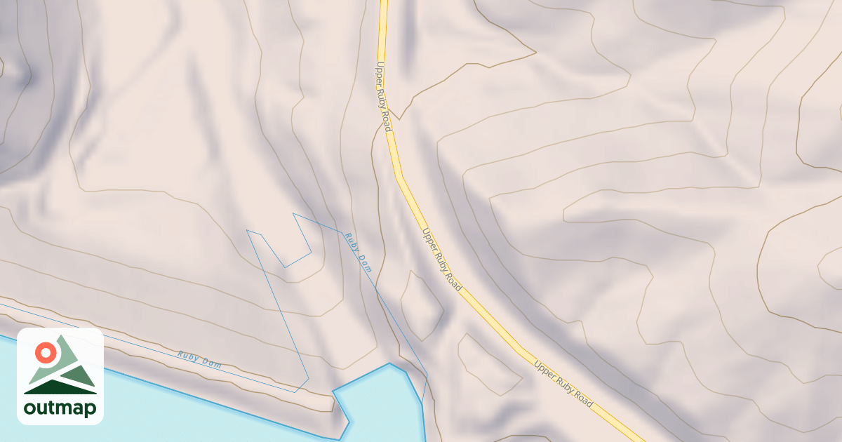 Map of BLM National GTLF Public Motorized Roads 2dbe6d1c-9fd6-4a77-bc3a-f3449c5ab538