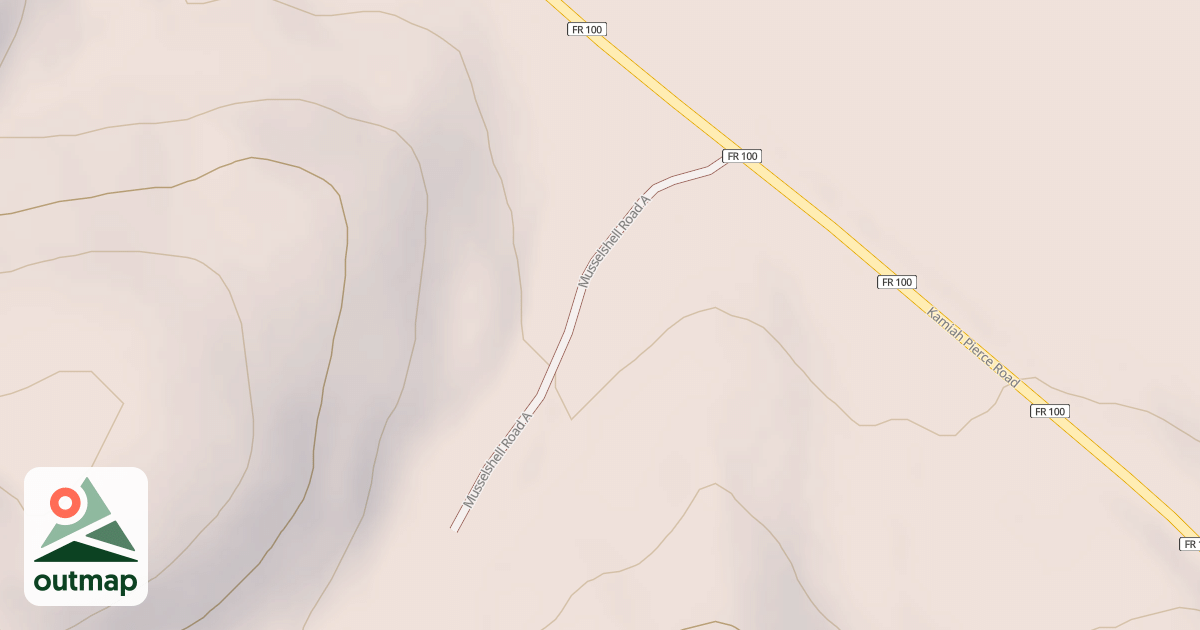 Map of MUSSELSHELL A