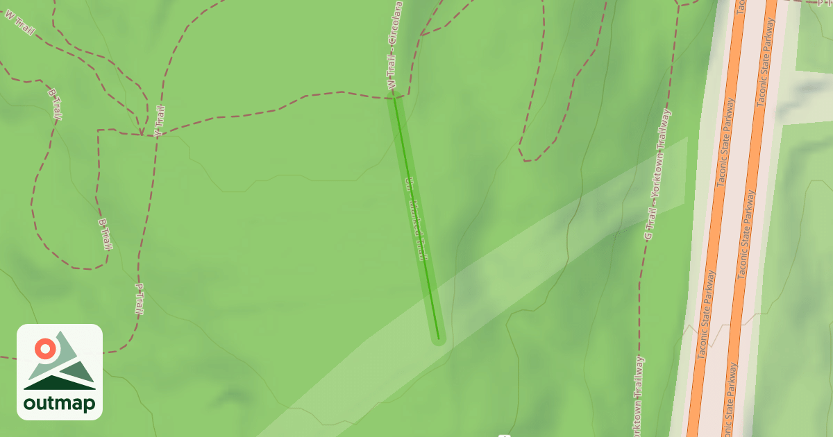 Map of Un - Marked Trail