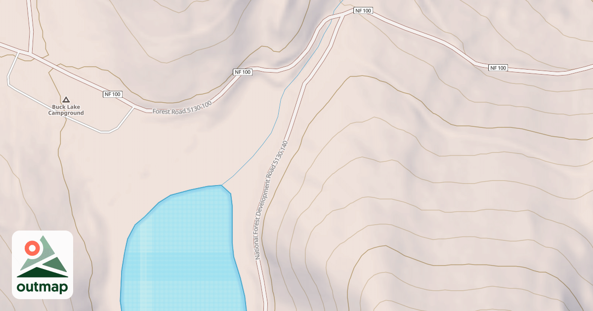Map of FIRST CREEK RIDGE