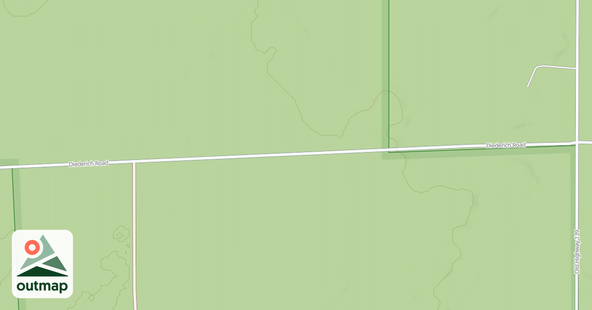 Map of DIDERICH ROAD