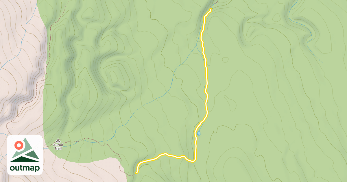 Map of Auriol Trail