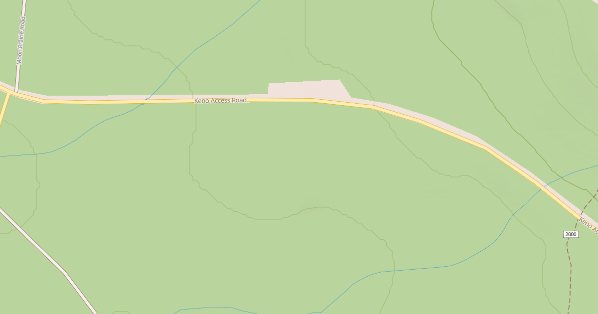 Map preview of Keno Access