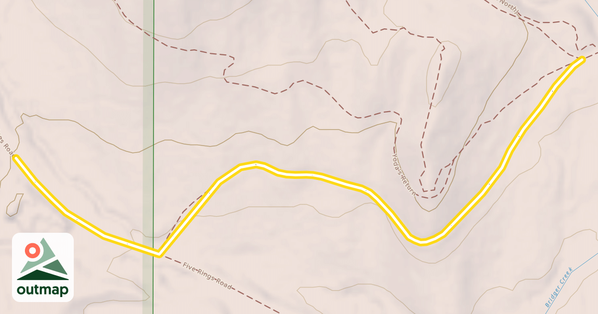 Map of Five Rings Road