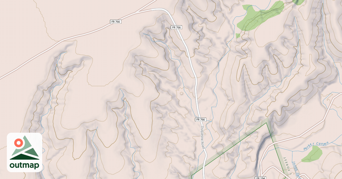 Map of JONES RANCH