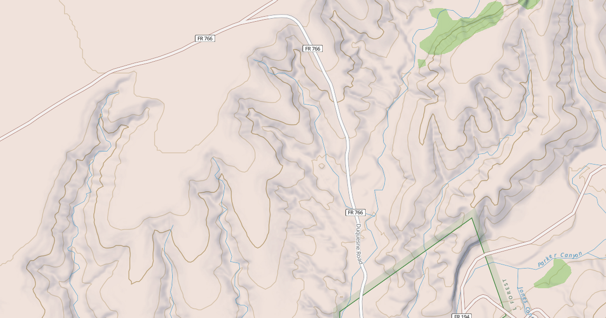 Map preview of JONES RANCH