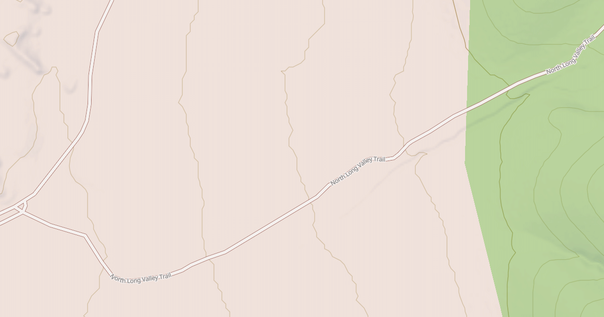 Map preview of NORTH LONG VALLEY