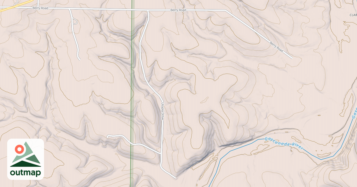 Map of MCBRIDE