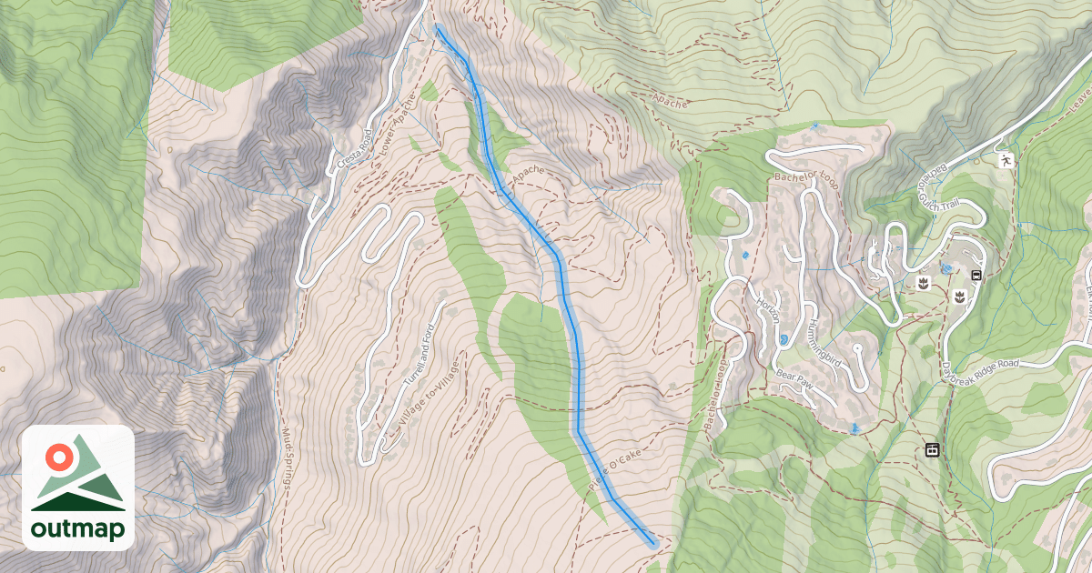 Map of Golden Bear