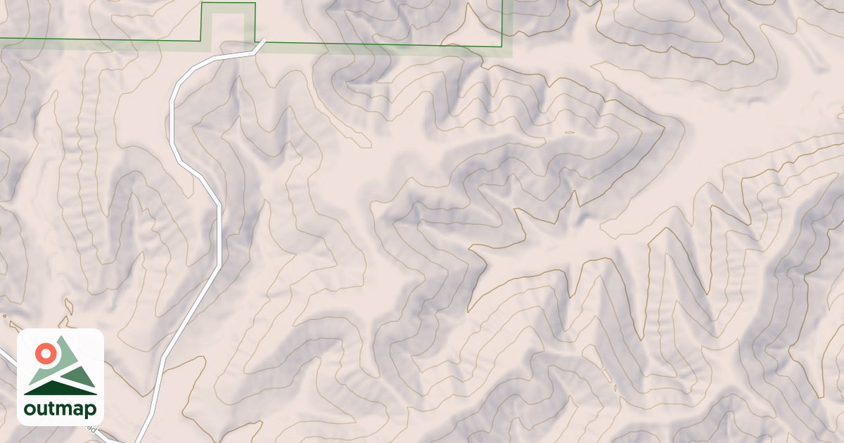 Map of HONEY SCHOOL LOOKOUT SPUR