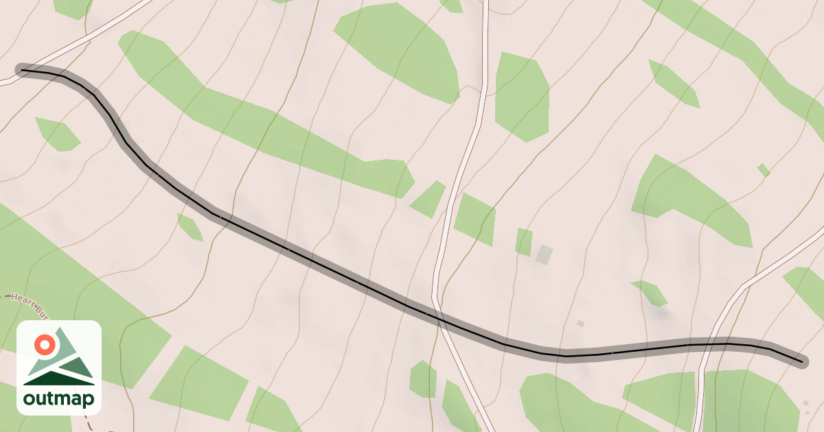 Map of Blackcomb Terrain Park Expert Zone