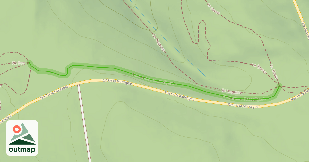 Map of Connecteur Tracadigash