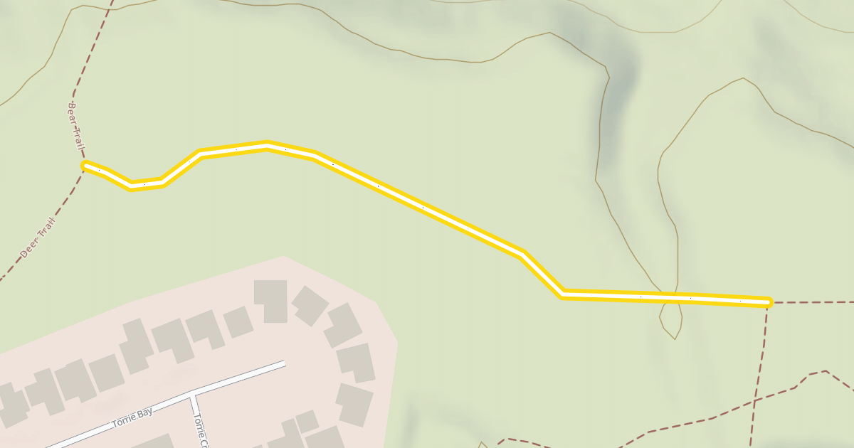 Map preview of Arctic Winter Games Trail