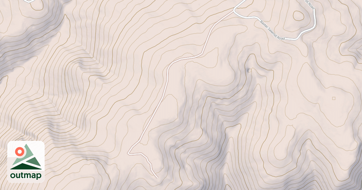 Map of BAXTER RIDGE