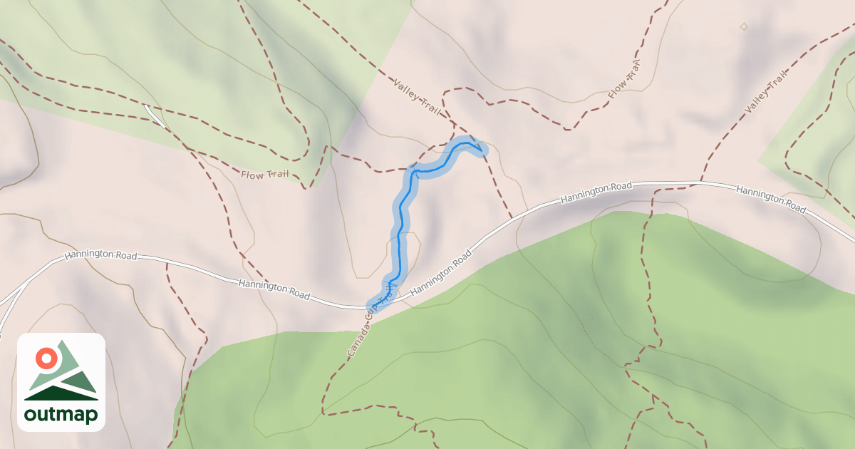 Map of Canada Cup Trail