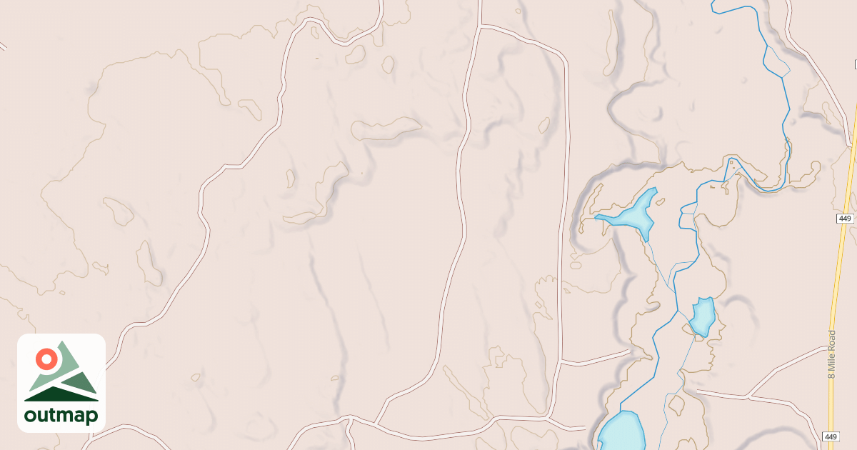 Map of SAND HOLE