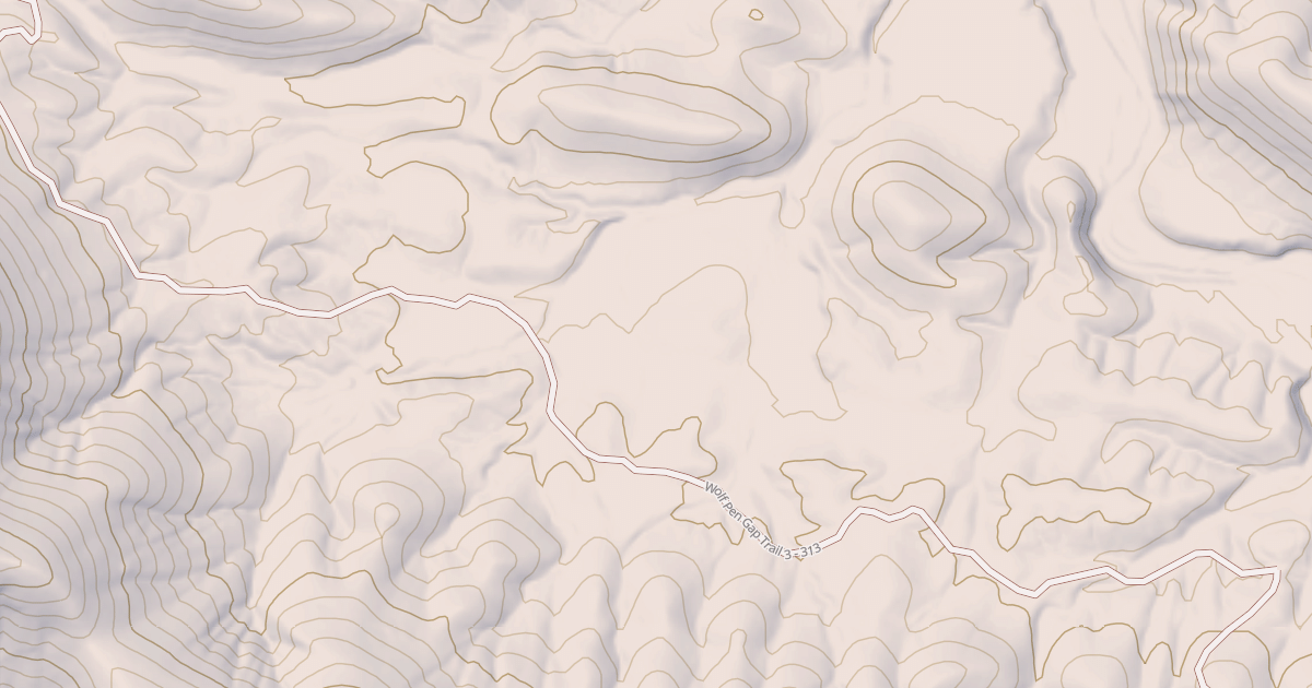 Map preview of WOLF PEN GAP 3