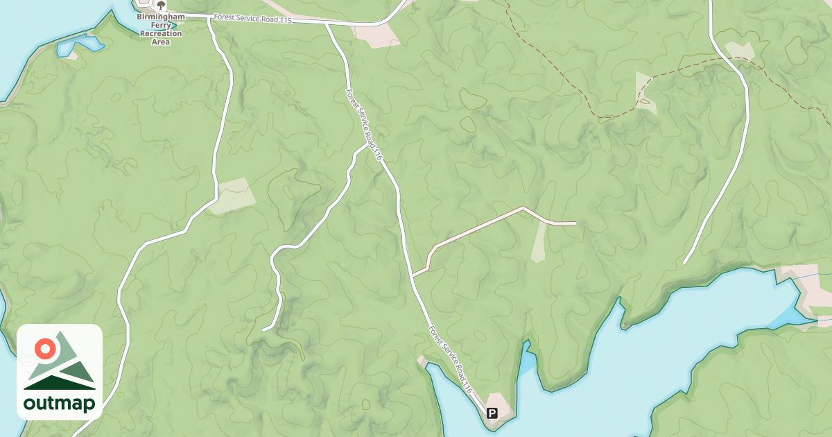 Map of SMITH BAY ROAD