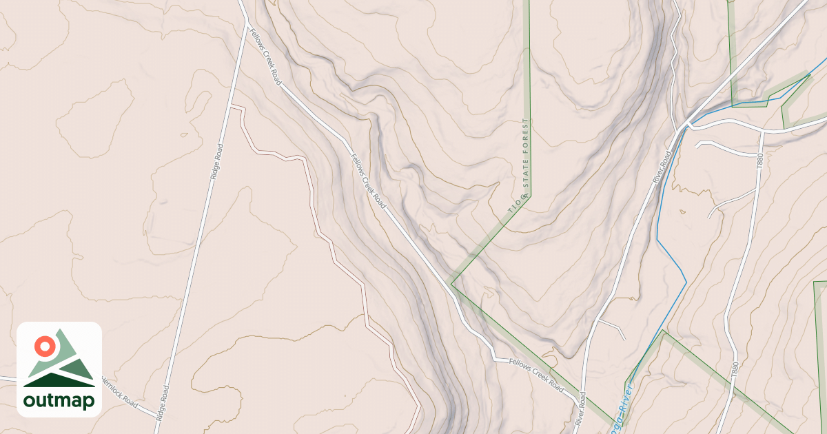 Map of Armenia Mountain Snowmobile Trails