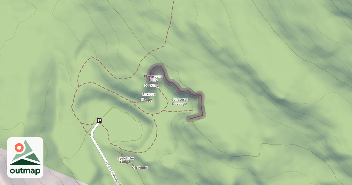 Map of Schoolhouse / Main Quarry