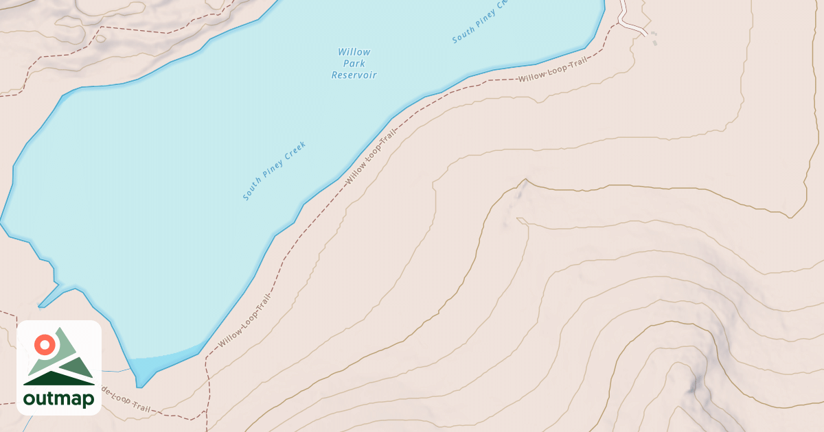 Map of USFS Motor Vehicle Use Map Trails 4695