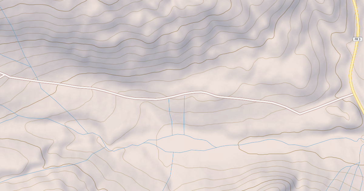 Map preview of USFS National Forest System Roads {607068C3-B466-437B-A1A1-F883AC417871}