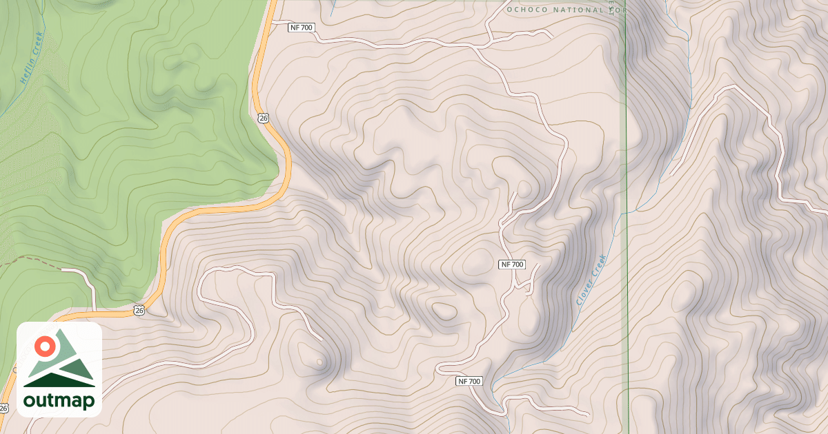 Map of USFS Motor Vehicle Use Map Roads {387A128C-D189-47EE-9BB6-2FD0AF5C8B9E}
