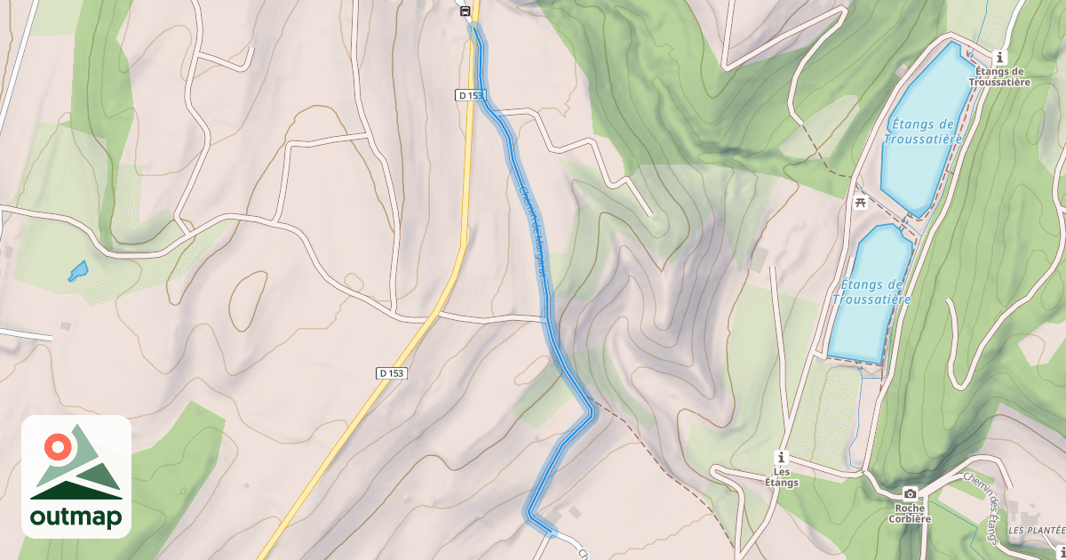Map of Chemin de Margarat