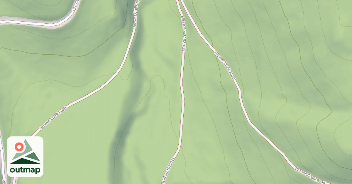 Map of USFS Motor Vehicle Use Map Roads {19534EA5-6AEA-407D-AE49-1EB4768BDC41}