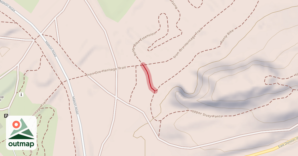 Map of Rusty Bike