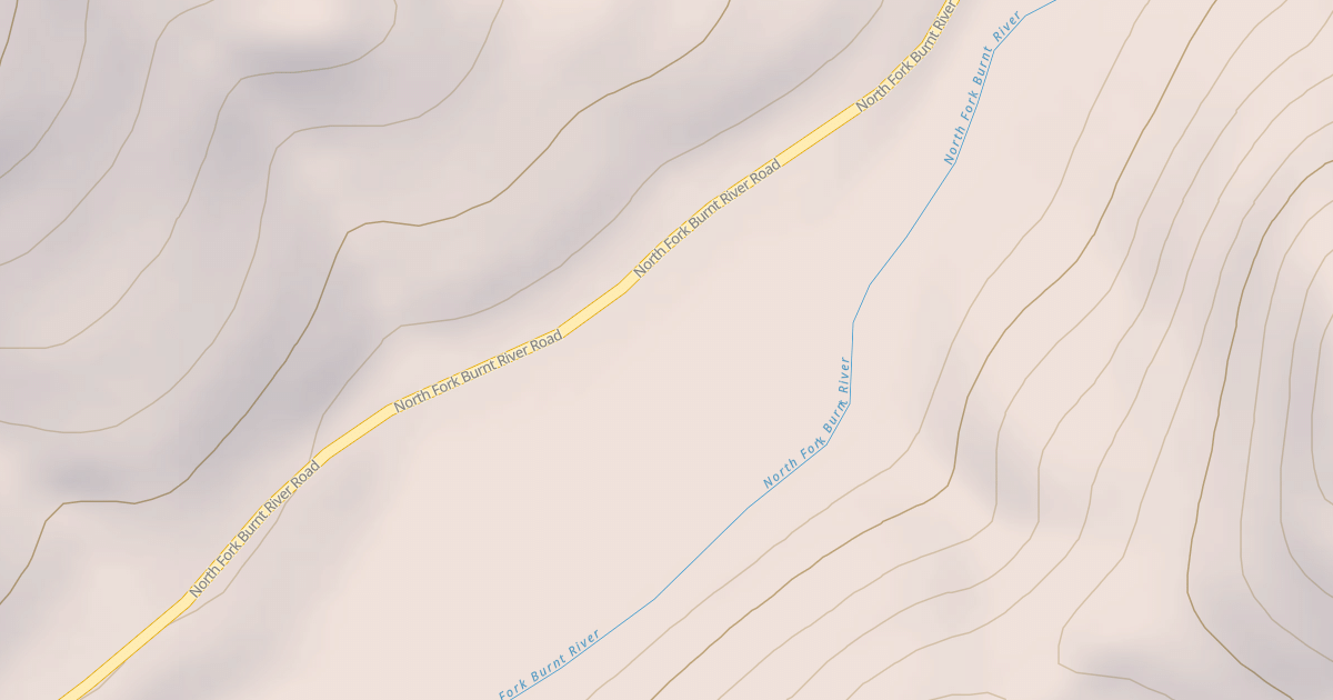 Map preview of USFS National Forest System Roads {74F14784-732E-47C5-A6EC-9C583470B0FE}
