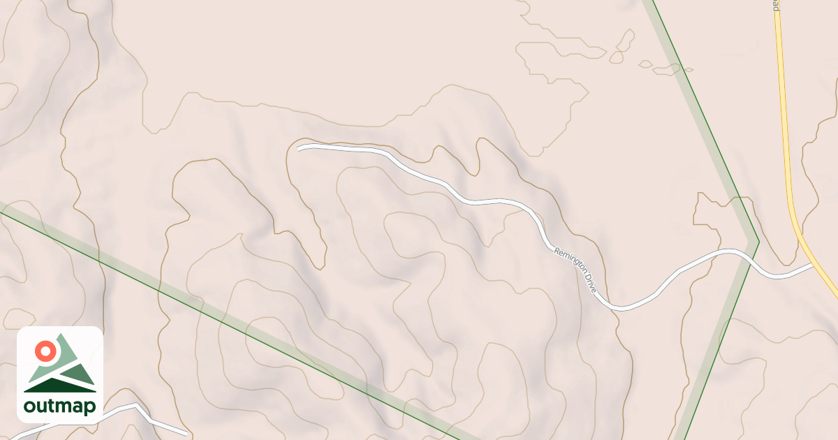 Map of KINARD