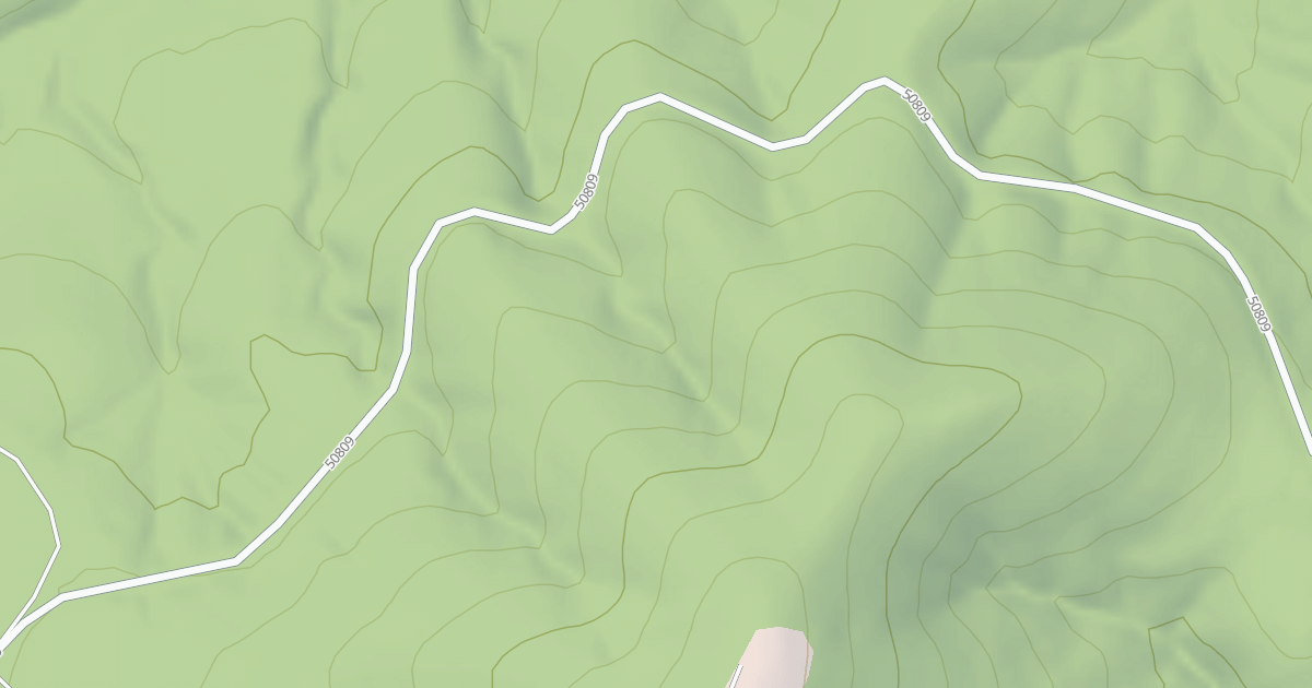 Map preview of USFS Motor Vehicle Use Map Roads {FE16FCF0-0FC1-43E8-B0F1-43113E799F01}