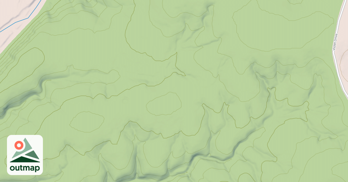Map of PINE CREEK