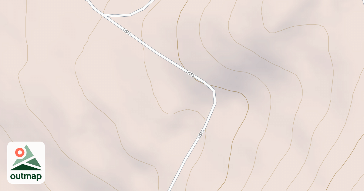 Map of West Cone Road