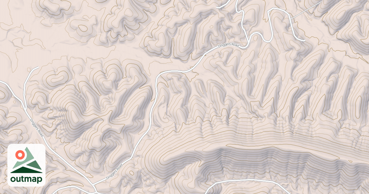 Map of RATTLESNAKE CREEK