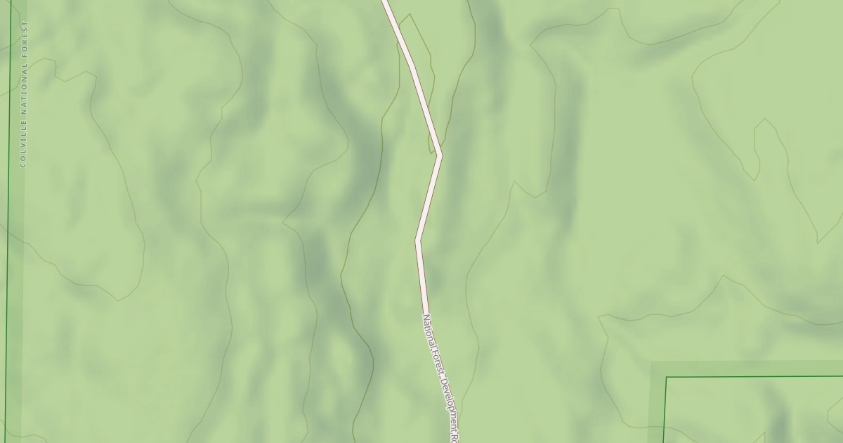 Map preview of USFS Motor Vehicle Use Map Roads {3378006E-9D41-48BA-AB1C-5A3100067F65}