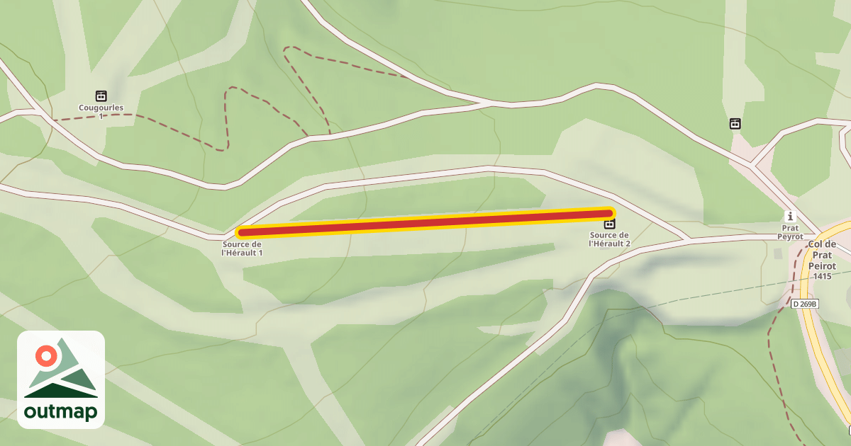 Map of Source de l'Hérault 1