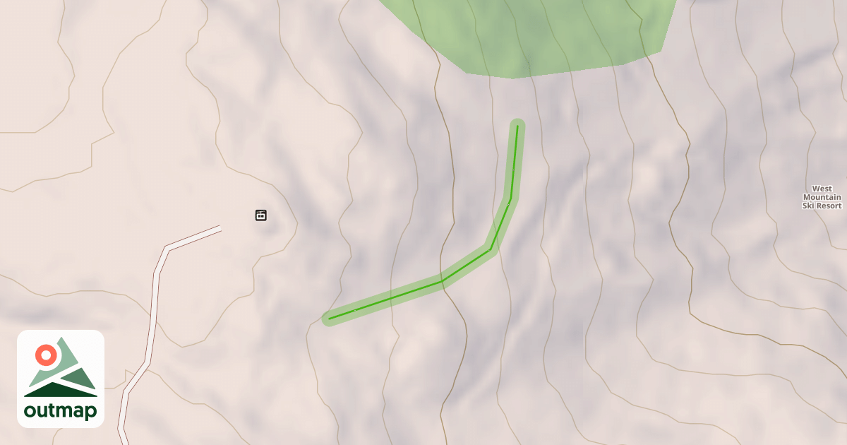 Map of Evergreen Pass