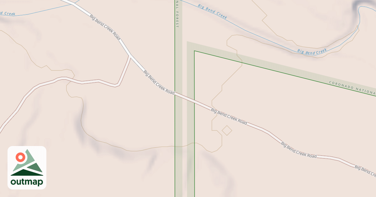 Map of BIG BEND