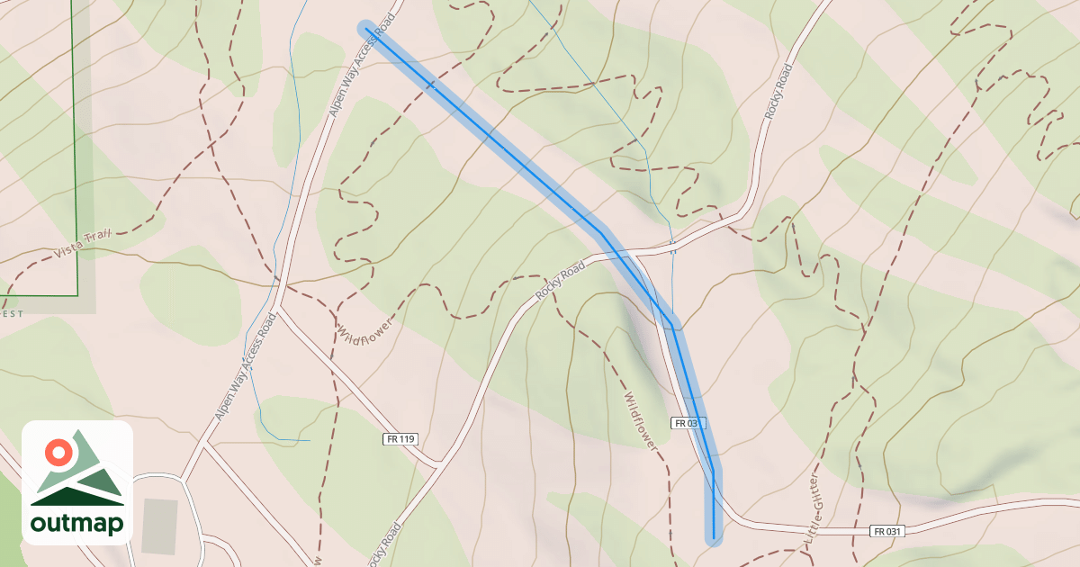 Map of Bear Paw