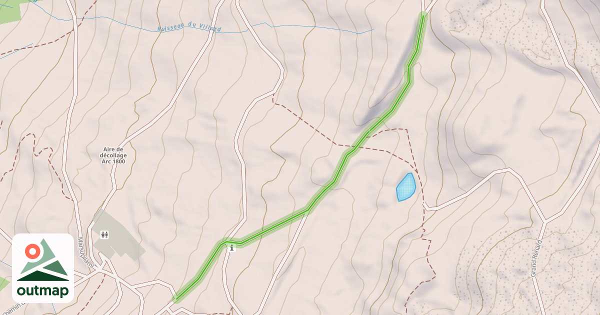 Map of Charmettoger